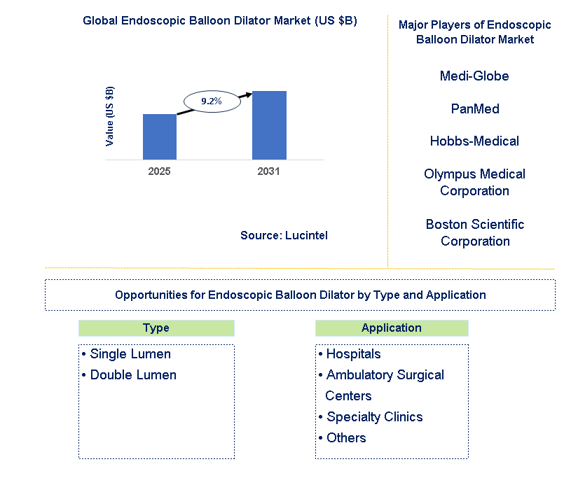 Endoscopic Balloon Dilator Market Trends and Forecast